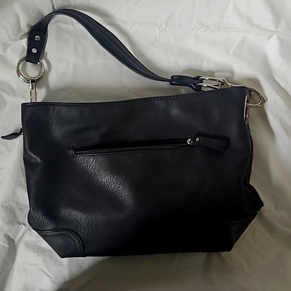 Black handbag